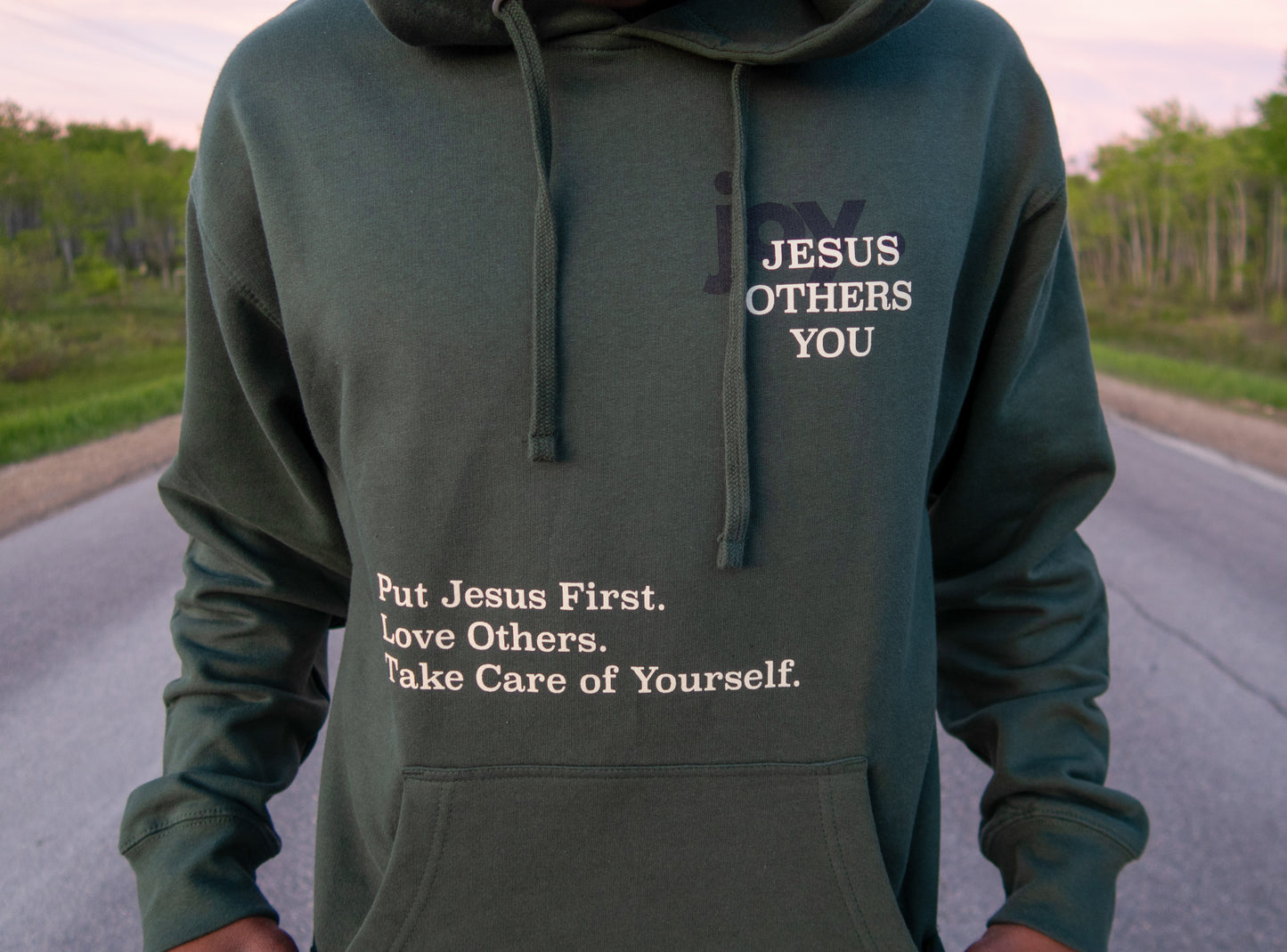 JESUS OTHERS YOU HOODIE